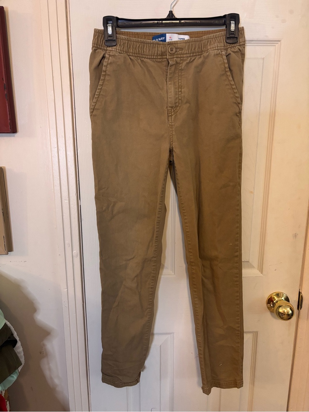 Old Navy Boys Tan Casual Chino Pants